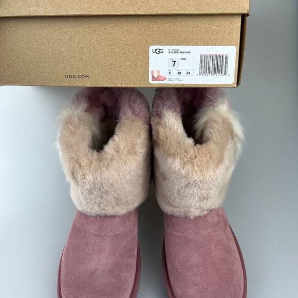 NIB UGG Classic Mini Wisp Boots Size US 7 - Picture 11 of 11
